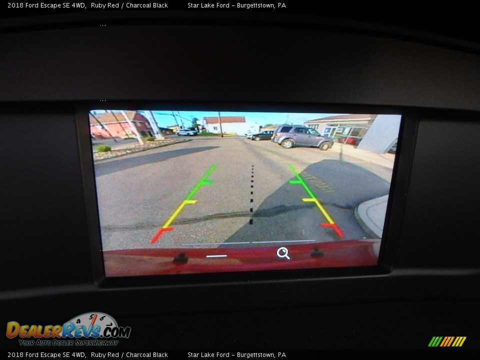2018 Ford Escape SE 4WD Ruby Red / Charcoal Black Photo #17