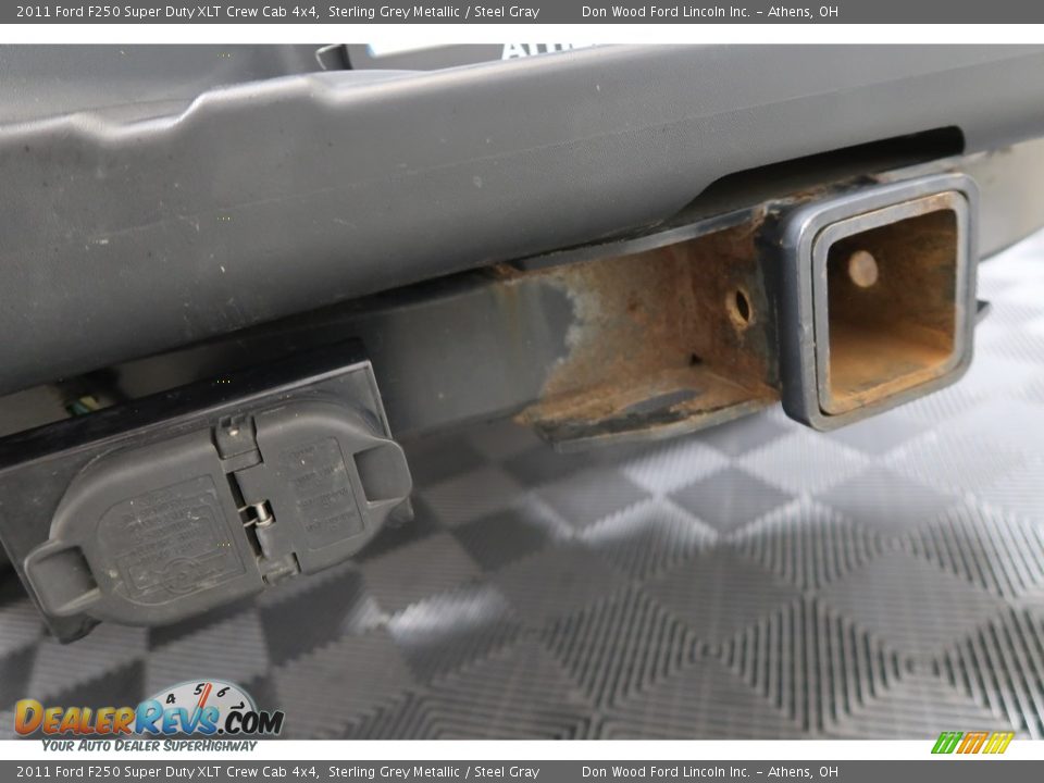 2011 Ford F250 Super Duty XLT Crew Cab 4x4 Sterling Grey Metallic / Steel Gray Photo #35