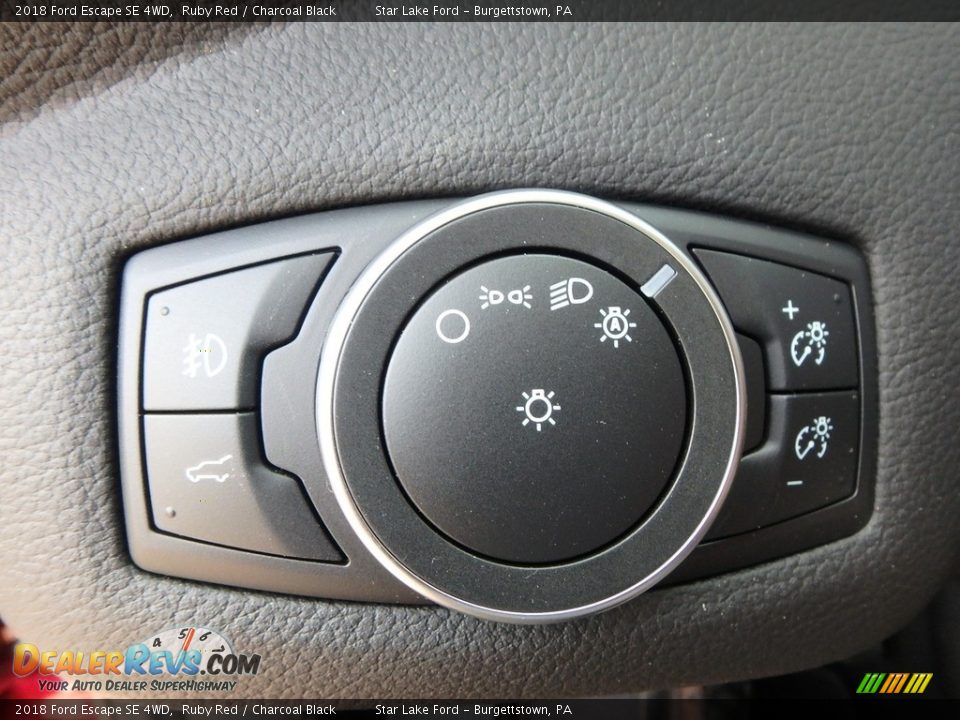 2018 Ford Escape SE 4WD Ruby Red / Charcoal Black Photo #20