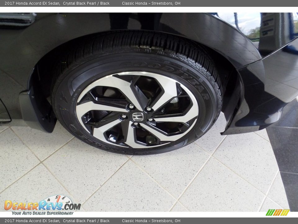 2017 Honda Accord EX Sedan Crystal Black Pearl / Black Photo #5