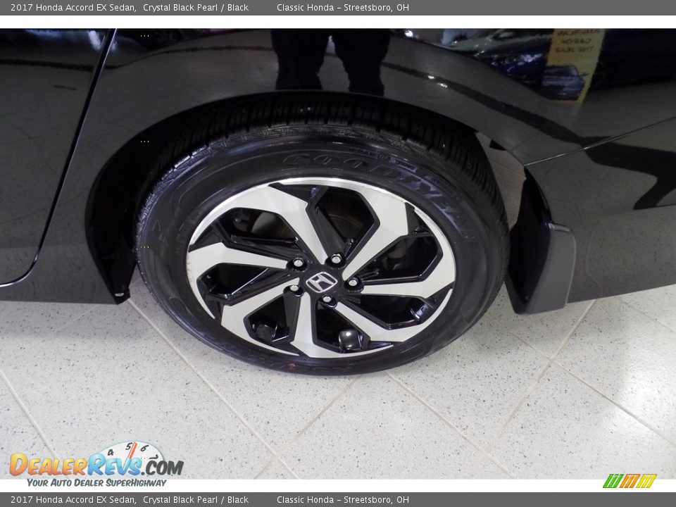 2017 Honda Accord EX Sedan Crystal Black Pearl / Black Photo #11