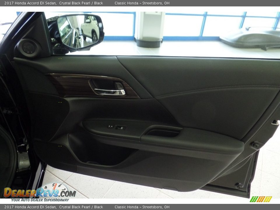 2017 Honda Accord EX Sedan Crystal Black Pearl / Black Photo #14