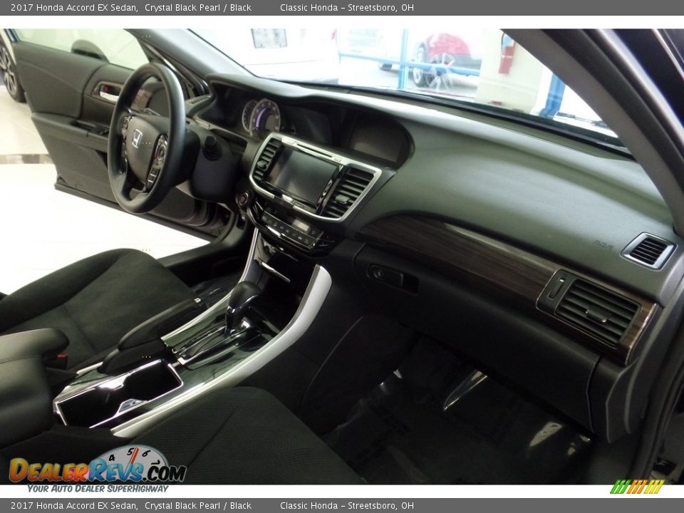 2017 Honda Accord EX Sedan Crystal Black Pearl / Black Photo #15
