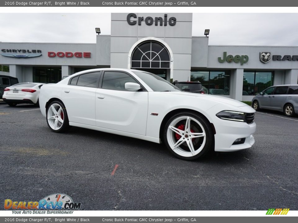 2016 Dodge Charger R/T Bright White / Black Photo #1