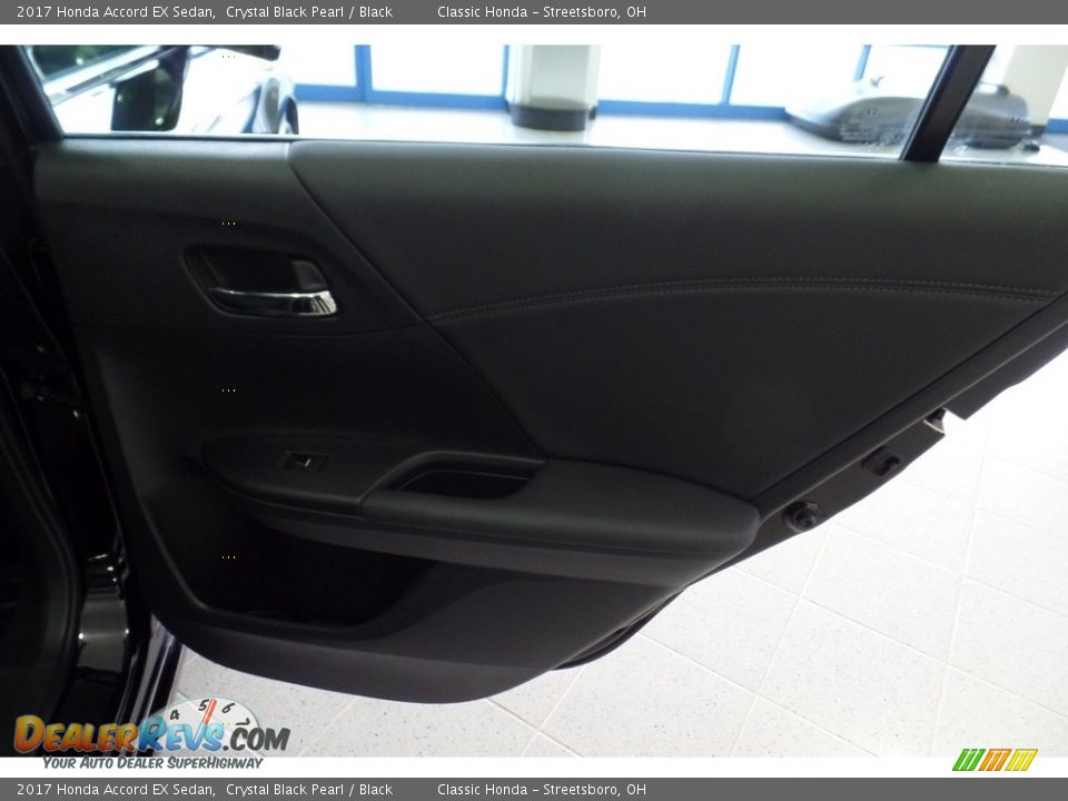 2017 Honda Accord EX Sedan Crystal Black Pearl / Black Photo #18