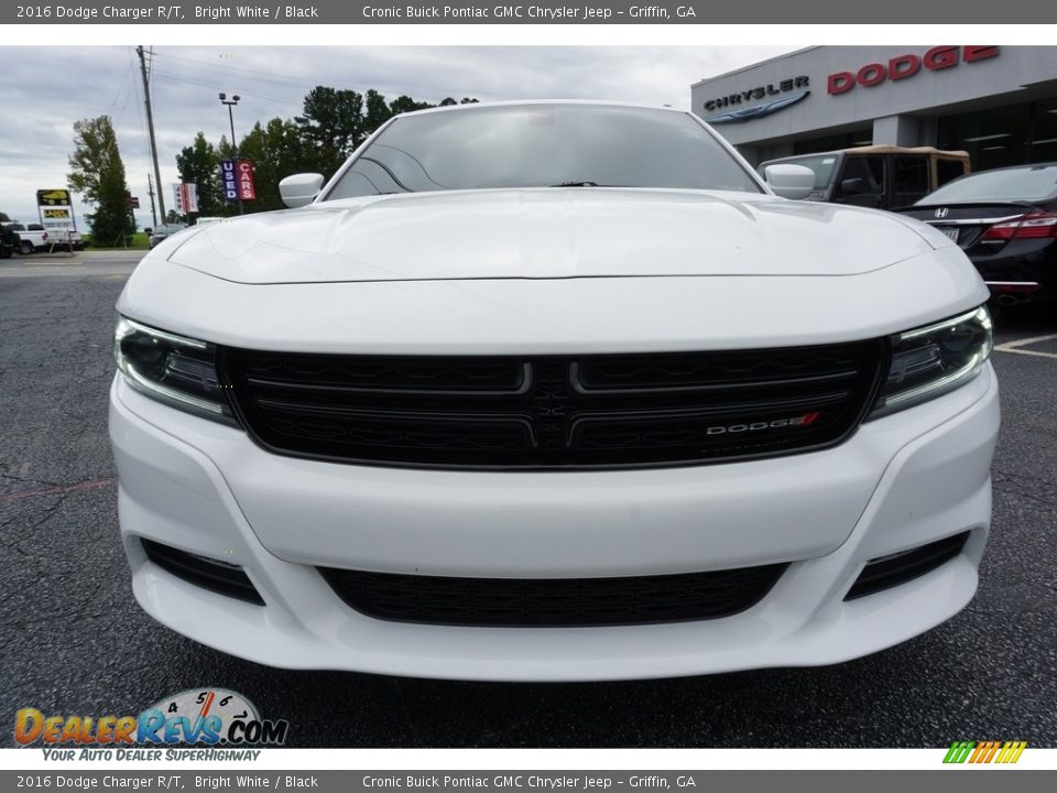 2016 Dodge Charger R/T Bright White / Black Photo #2