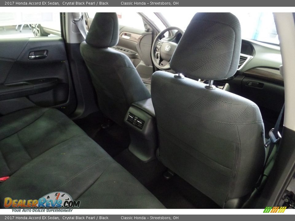 2017 Honda Accord EX Sedan Crystal Black Pearl / Black Photo #19