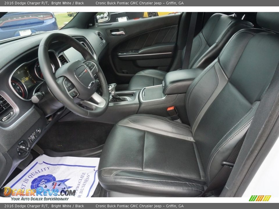 2016 Dodge Charger R/T Bright White / Black Photo #4