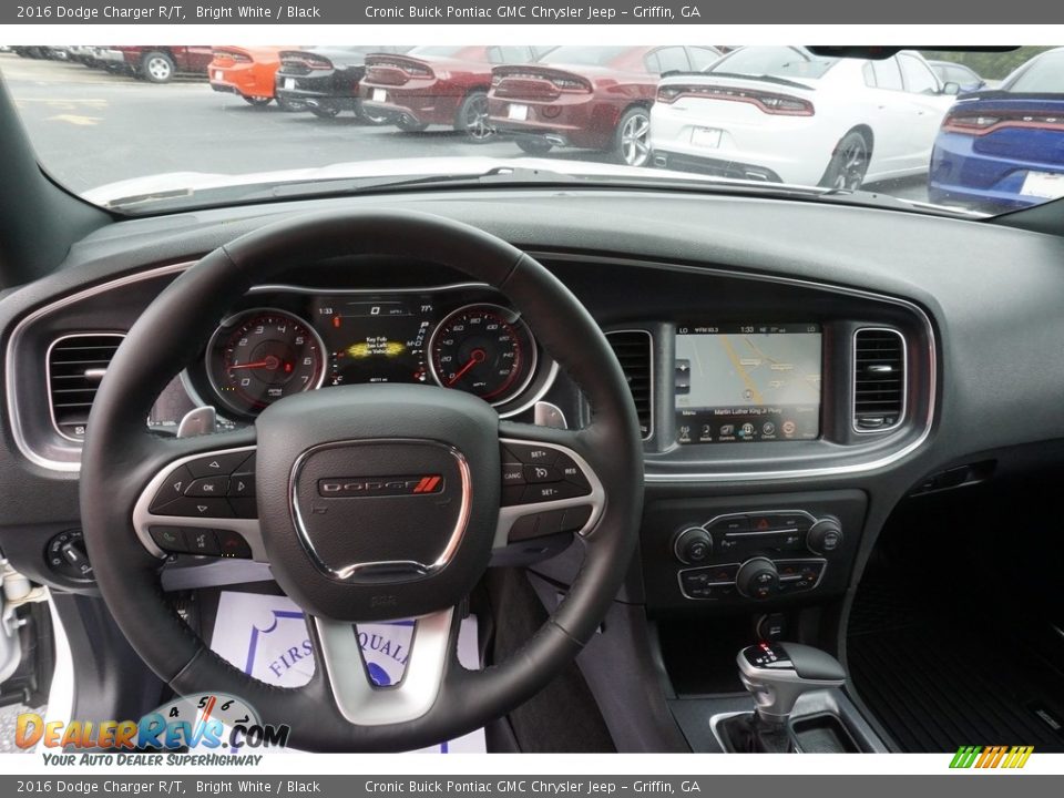 2016 Dodge Charger R/T Bright White / Black Photo #5