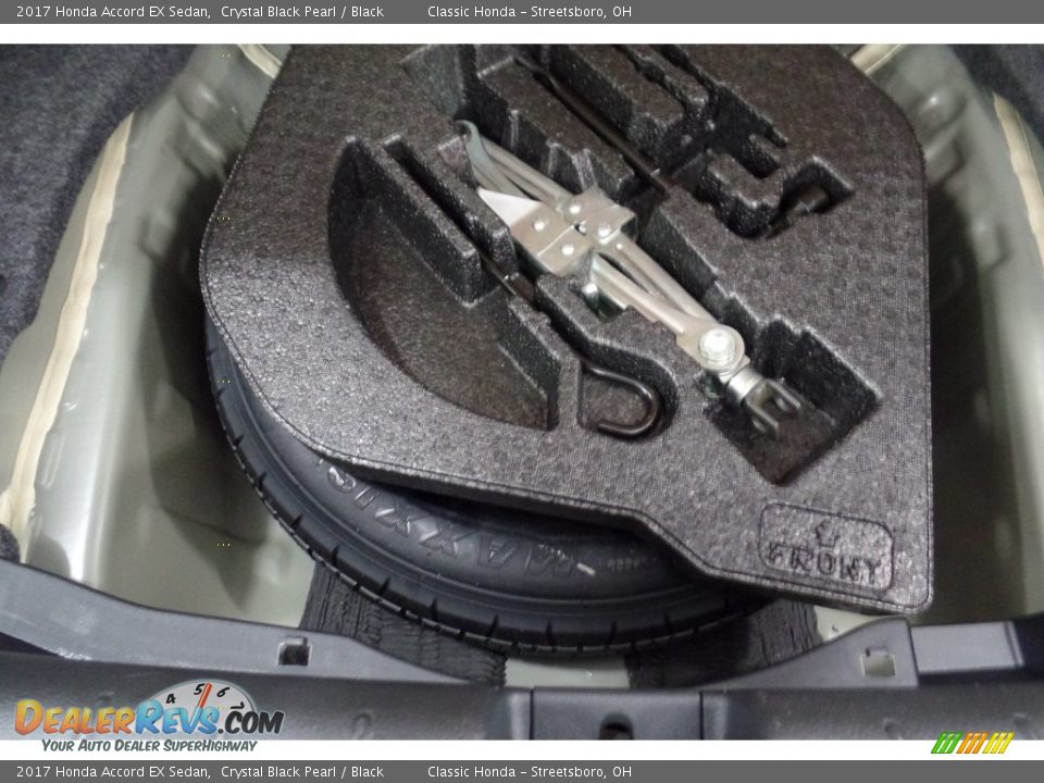 2017 Honda Accord EX Sedan Crystal Black Pearl / Black Photo #22