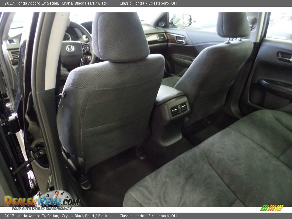 2017 Honda Accord EX Sedan Crystal Black Pearl / Black Photo #24