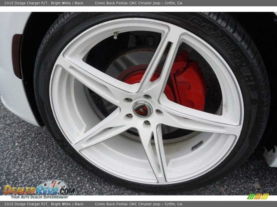 2016 Dodge Charger R/T Bright White / Black Photo #9