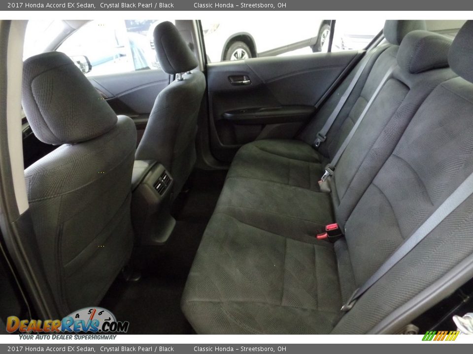 2017 Honda Accord EX Sedan Crystal Black Pearl / Black Photo #25