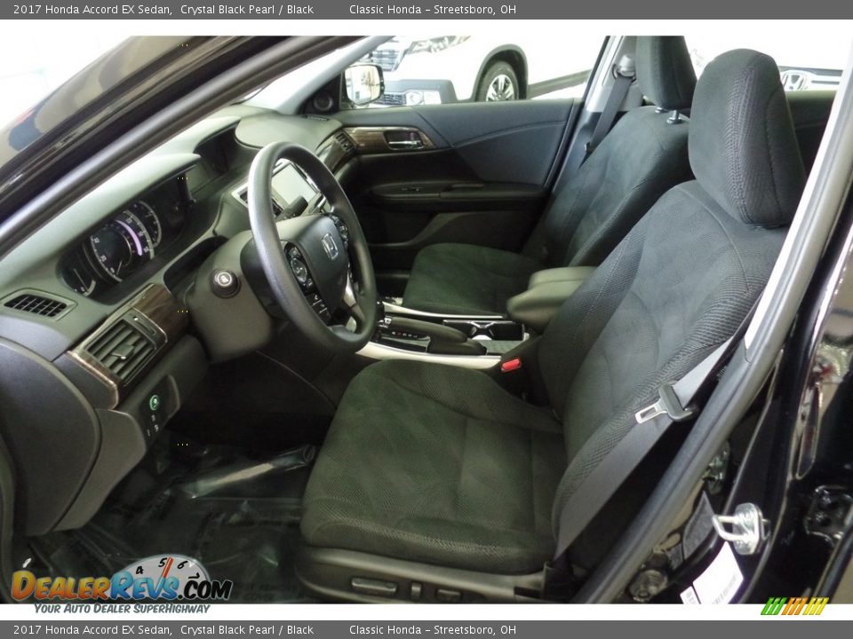 2017 Honda Accord EX Sedan Crystal Black Pearl / Black Photo #28