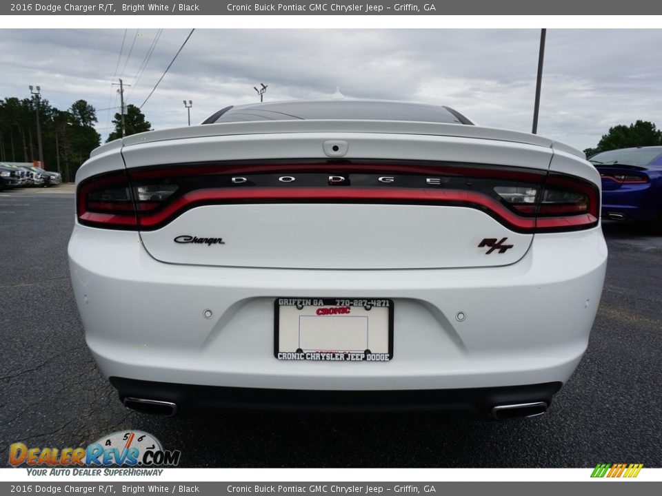 2016 Dodge Charger R/T Bright White / Black Photo #13