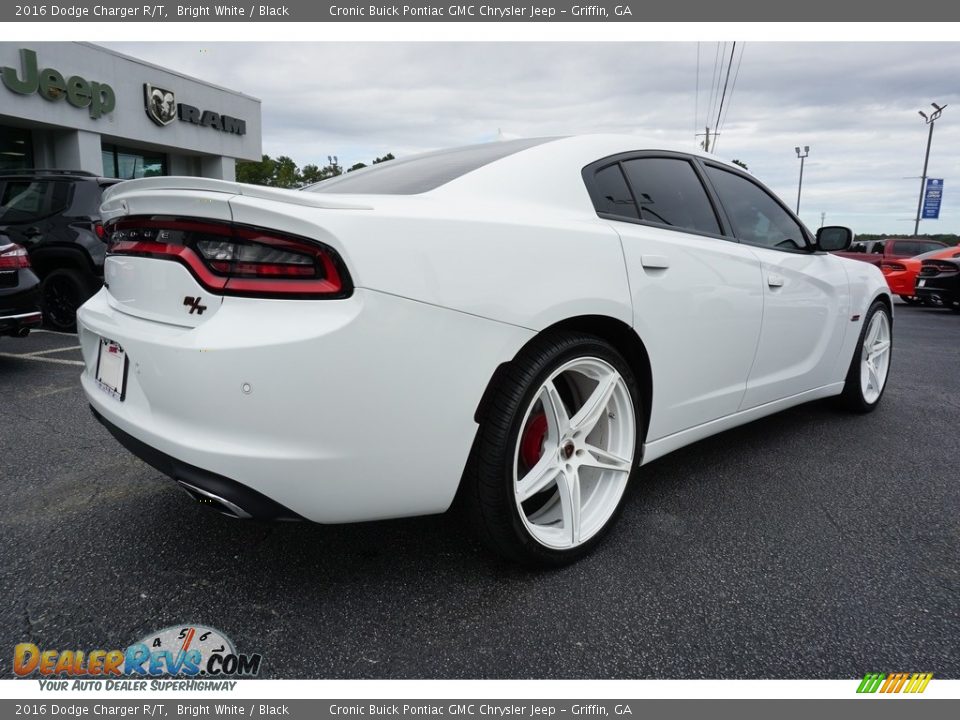2016 Dodge Charger R/T Bright White / Black Photo #14