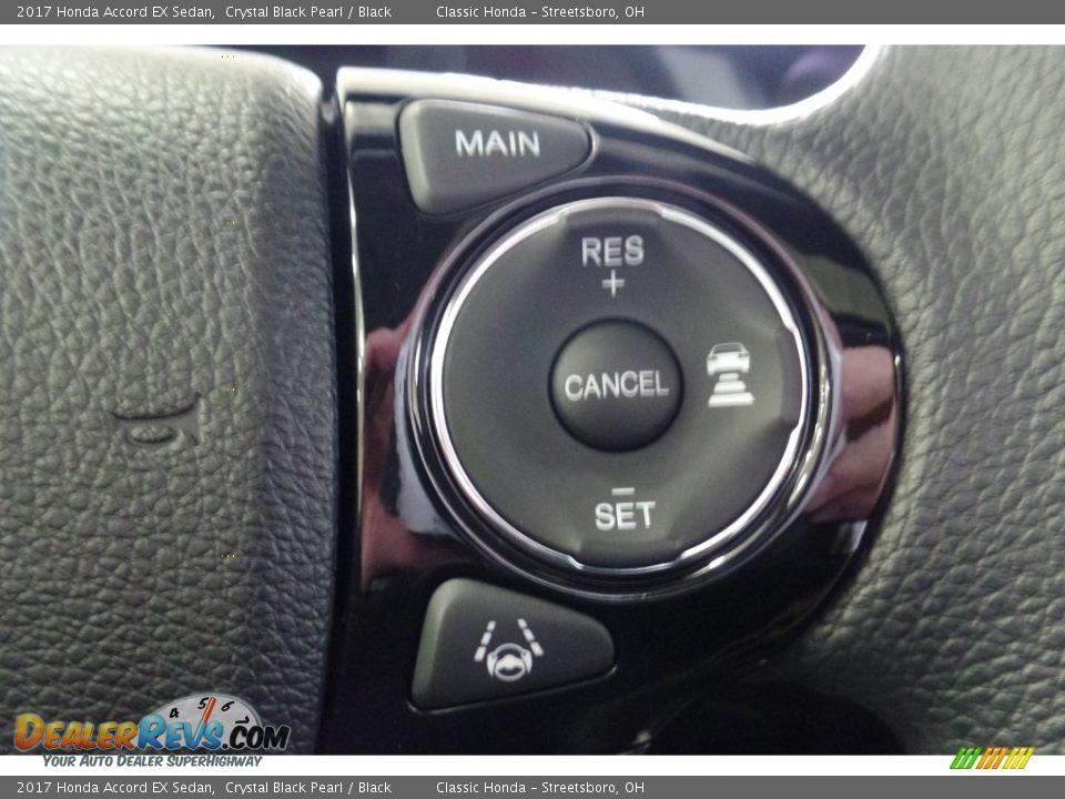 2017 Honda Accord EX Sedan Crystal Black Pearl / Black Photo #31