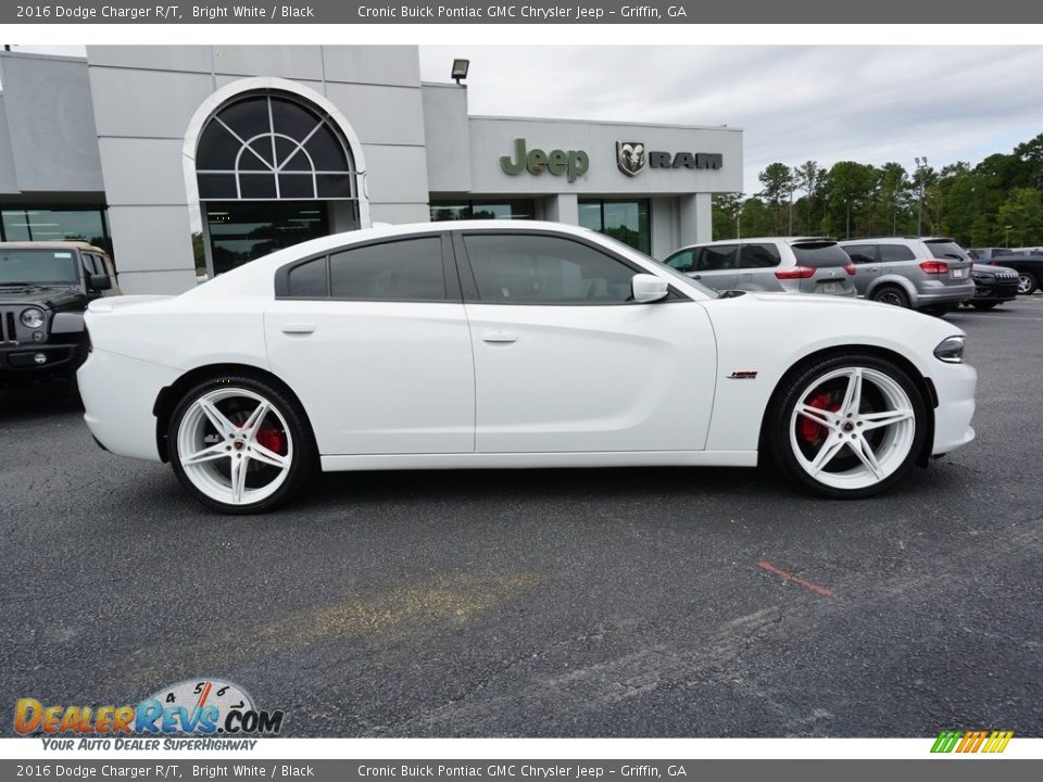 2016 Dodge Charger R/T Bright White / Black Photo #15
