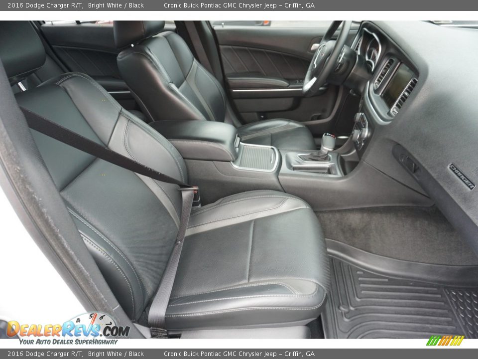 2016 Dodge Charger R/T Bright White / Black Photo #16