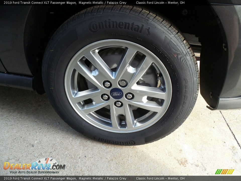 2019 Ford Transit Connect XLT Passenger Wagon Magnetic Metallic / Palazzo Grey Photo #4