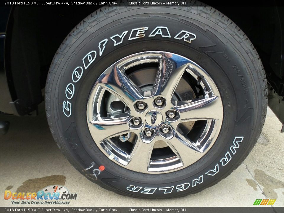 2018 Ford F150 XLT SuperCrew 4x4 Shadow Black / Earth Gray Photo #5