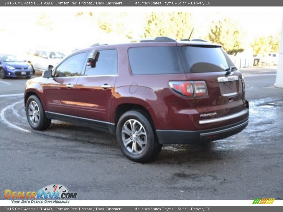 2016 GMC Acadia SLT AWD Crimson Red Tintcoat / Dark Cashmere Photo #4