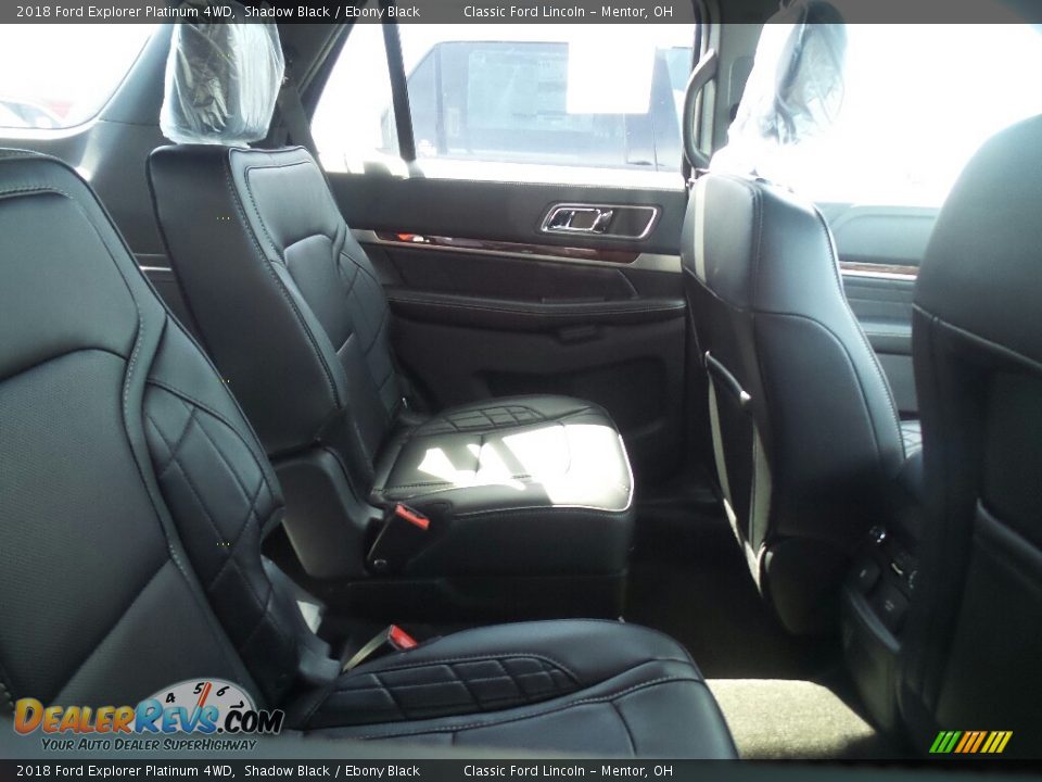 2018 Ford Explorer Platinum 4WD Shadow Black / Ebony Black Photo #5