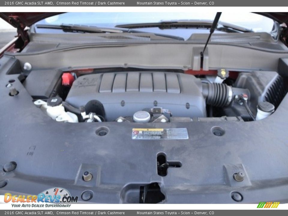 2016 GMC Acadia SLT AWD Crimson Red Tintcoat / Dark Cashmere Photo #9