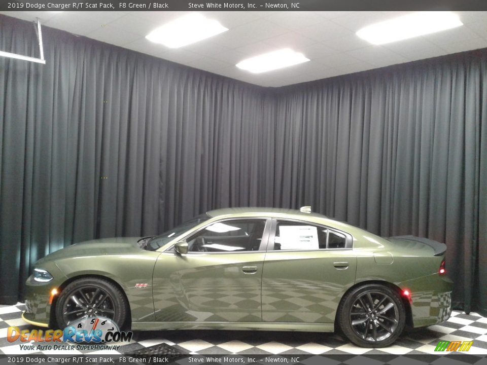 2019 Dodge Charger R/T Scat Pack F8 Green / Black Photo #1