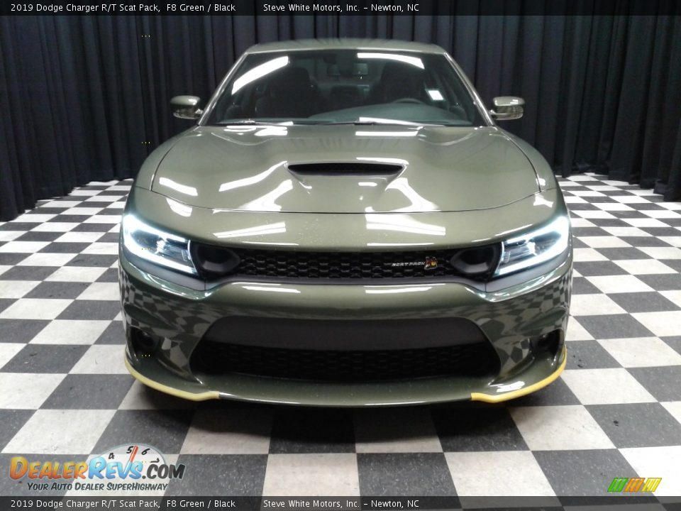 2019 Dodge Charger R/T Scat Pack F8 Green / Black Photo #3