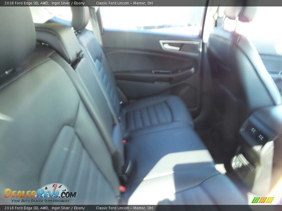 2018 Ford Edge SEL AWD Ingot Silver / Ebony Photo #5