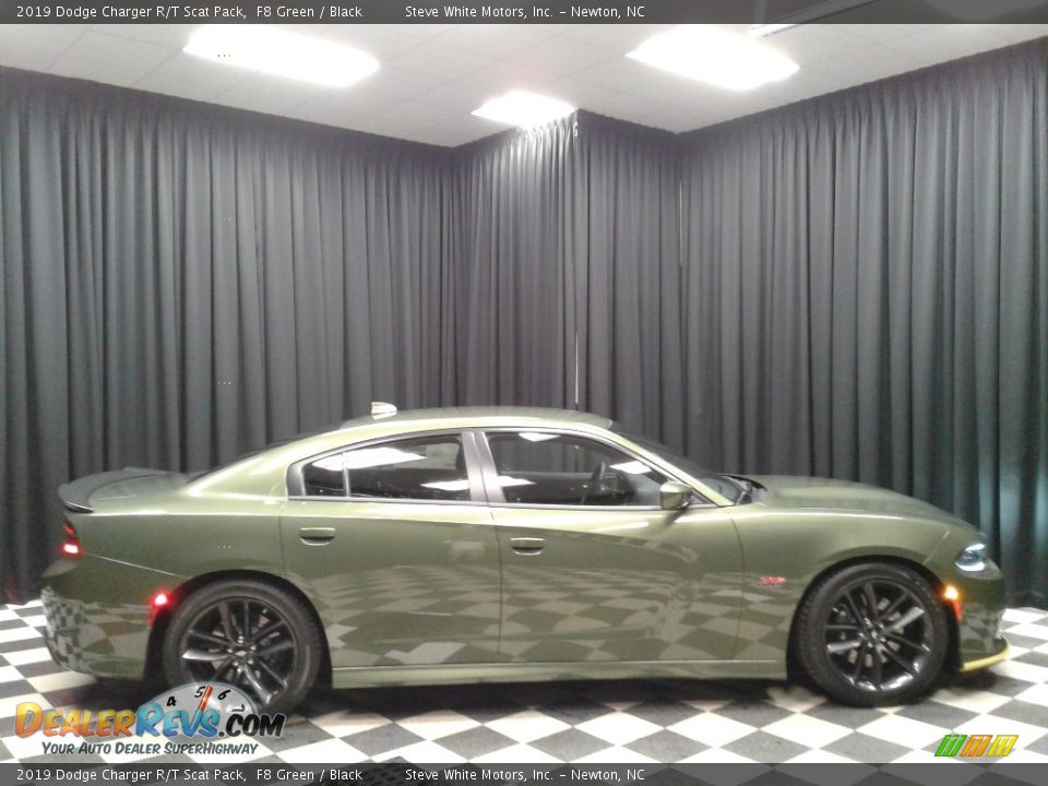 2019 Dodge Charger R/T Scat Pack F8 Green / Black Photo #5