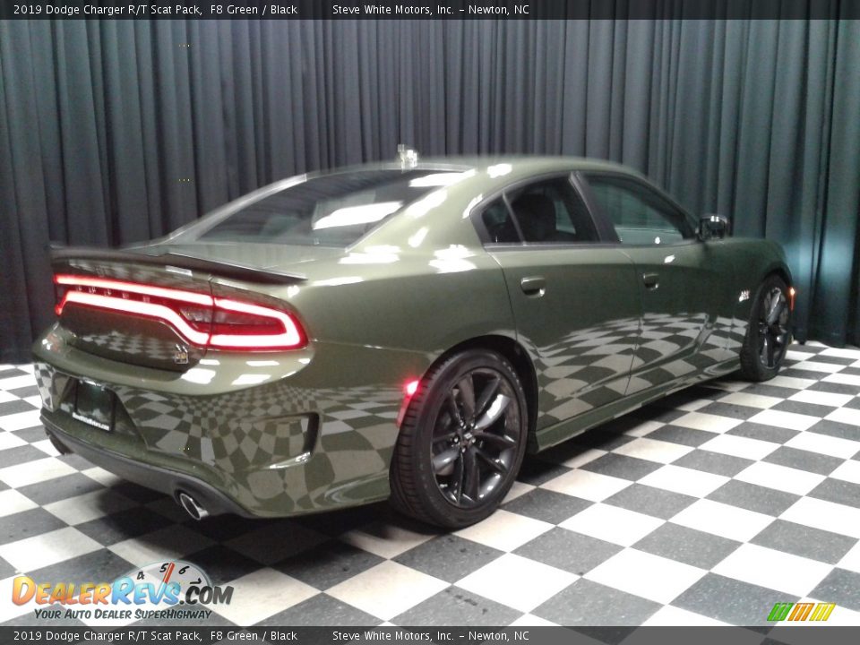 2019 Dodge Charger R/T Scat Pack F8 Green / Black Photo #6