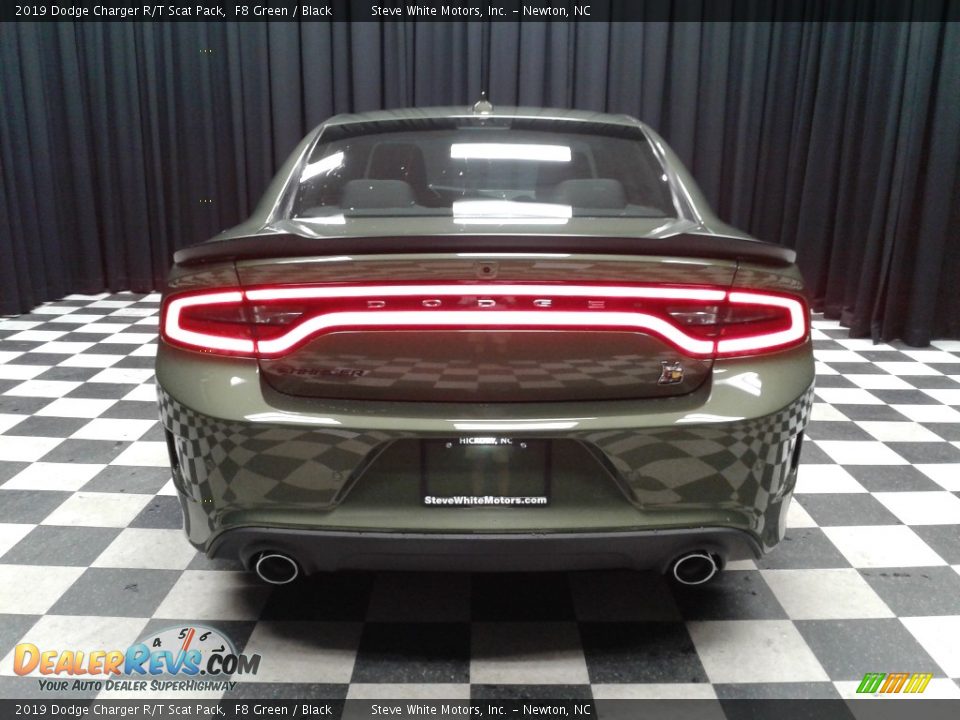 2019 Dodge Charger R/T Scat Pack F8 Green / Black Photo #7