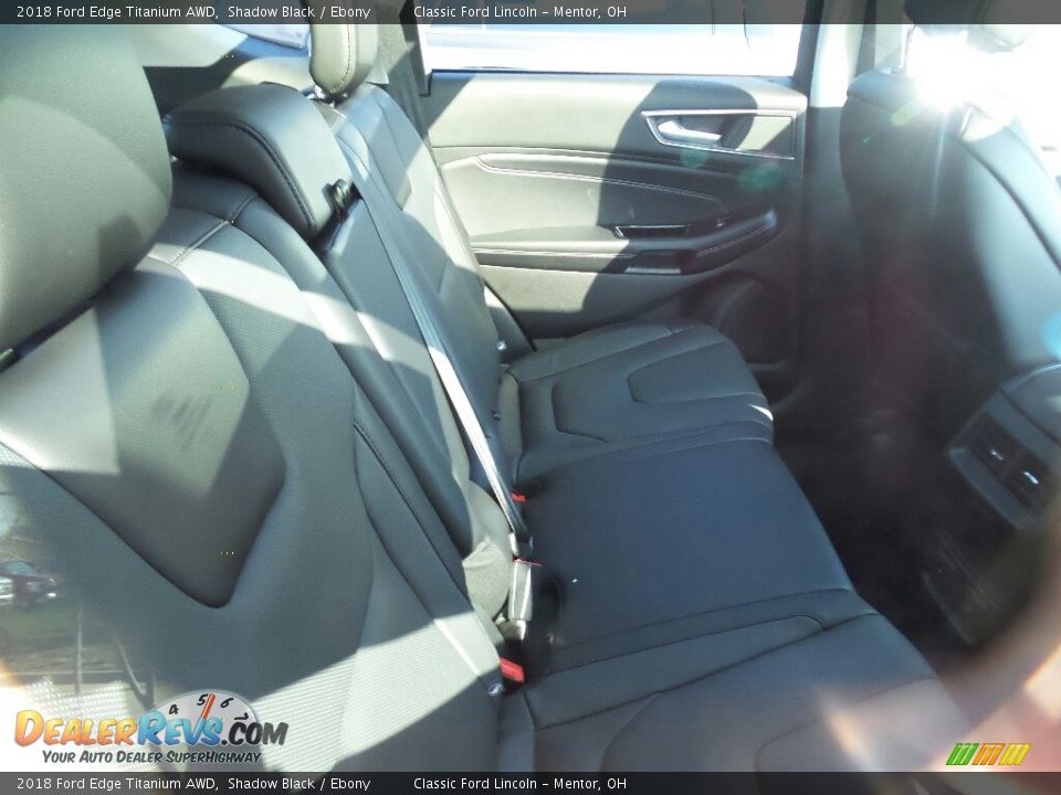 2018 Ford Edge Titanium AWD Shadow Black / Ebony Photo #5