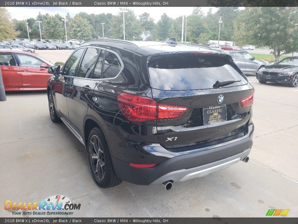 2018 BMW X1 xDrive28i Jet Black / Black Photo #2