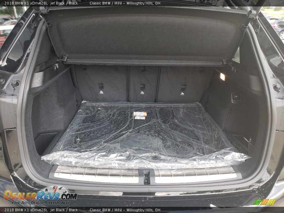 2018 BMW X1 xDrive28i Jet Black / Black Photo #6