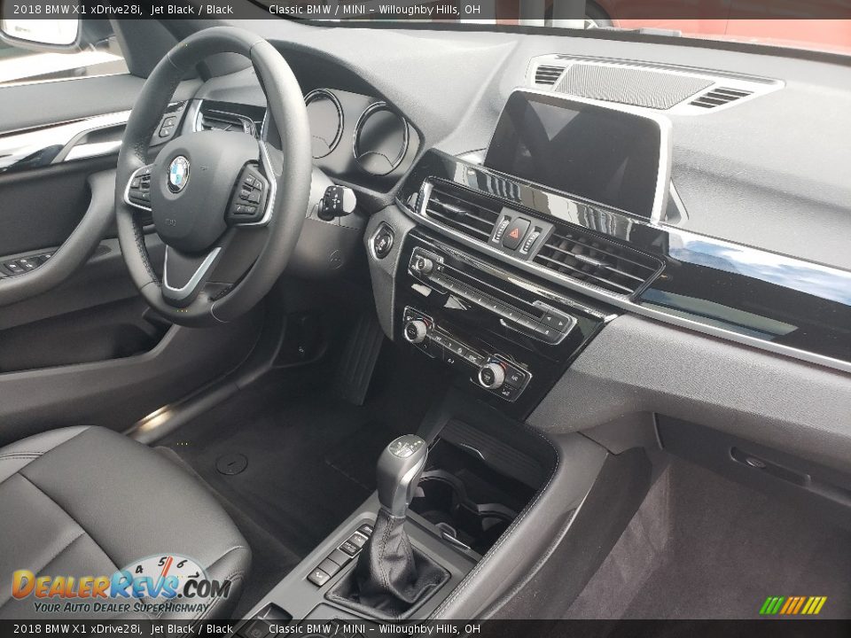 2018 BMW X1 xDrive28i Jet Black / Black Photo #7