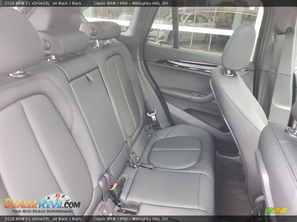 2018 BMW X1 xDrive28i Jet Black / Black Photo #8