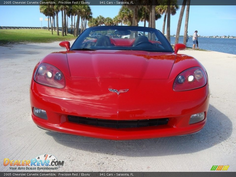 2005 Chevrolet Corvette Convertible Precision Red / Ebony Photo #2