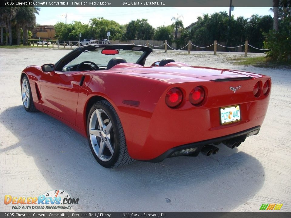 2005 Chevrolet Corvette Convertible Precision Red / Ebony Photo #5
