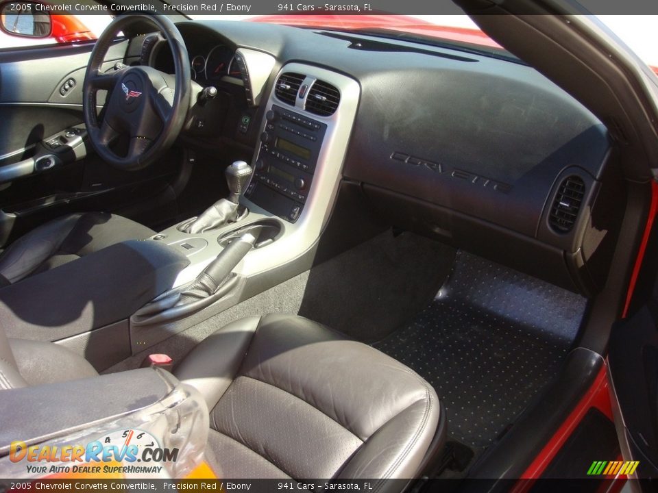 2005 Chevrolet Corvette Convertible Precision Red / Ebony Photo #18