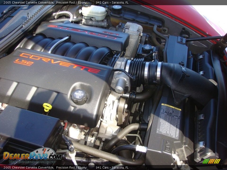 2005 Chevrolet Corvette Convertible Precision Red / Ebony Photo #24