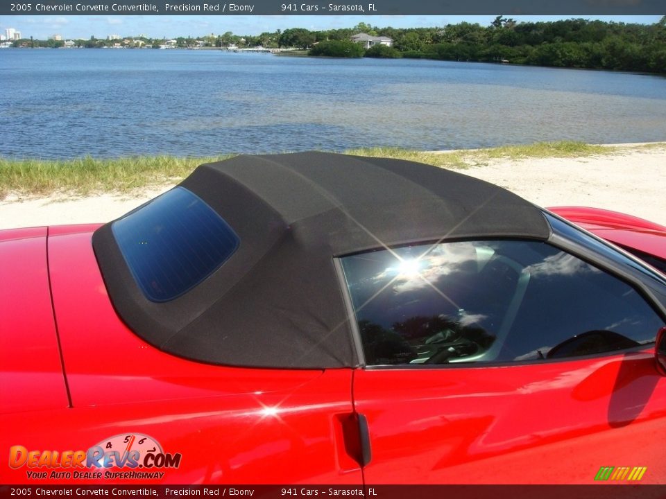 2005 Chevrolet Corvette Convertible Precision Red / Ebony Photo #27