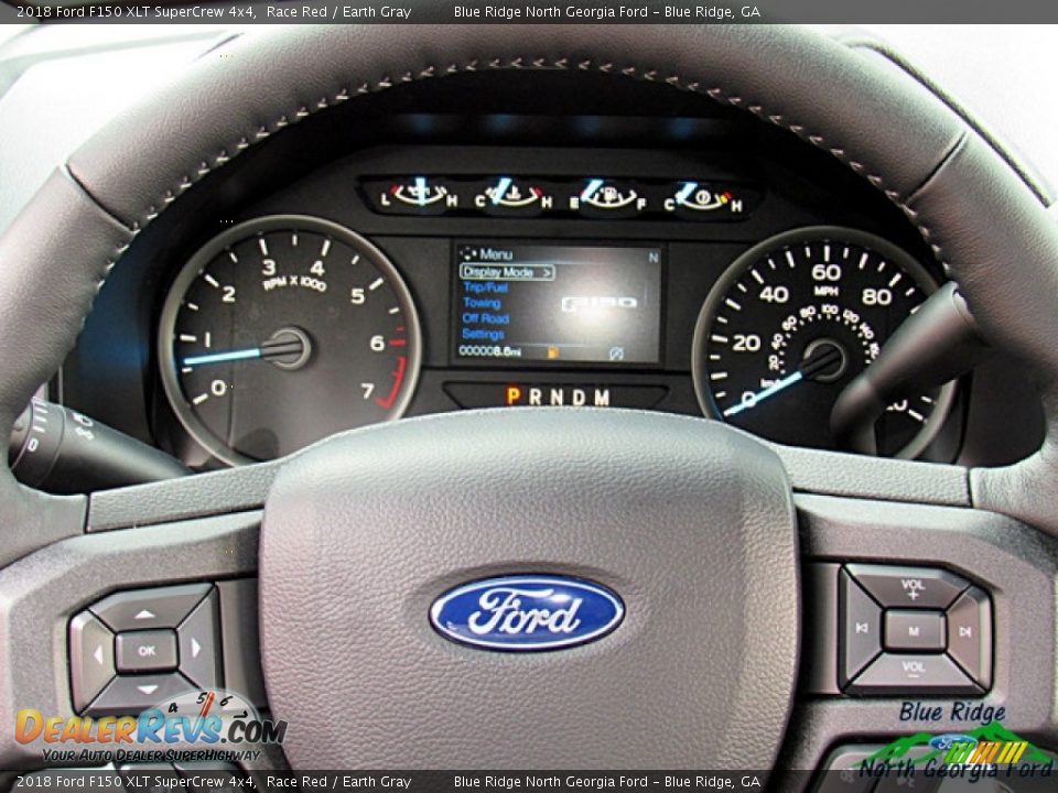 2018 Ford F150 XLT SuperCrew 4x4 Race Red / Earth Gray Photo #14