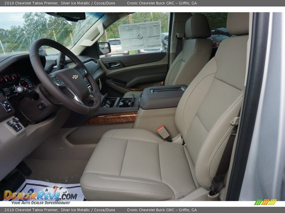 2019 Chevrolet Tahoe Premier Silver Ice Metallic / Cocoa/Dune Photo #4