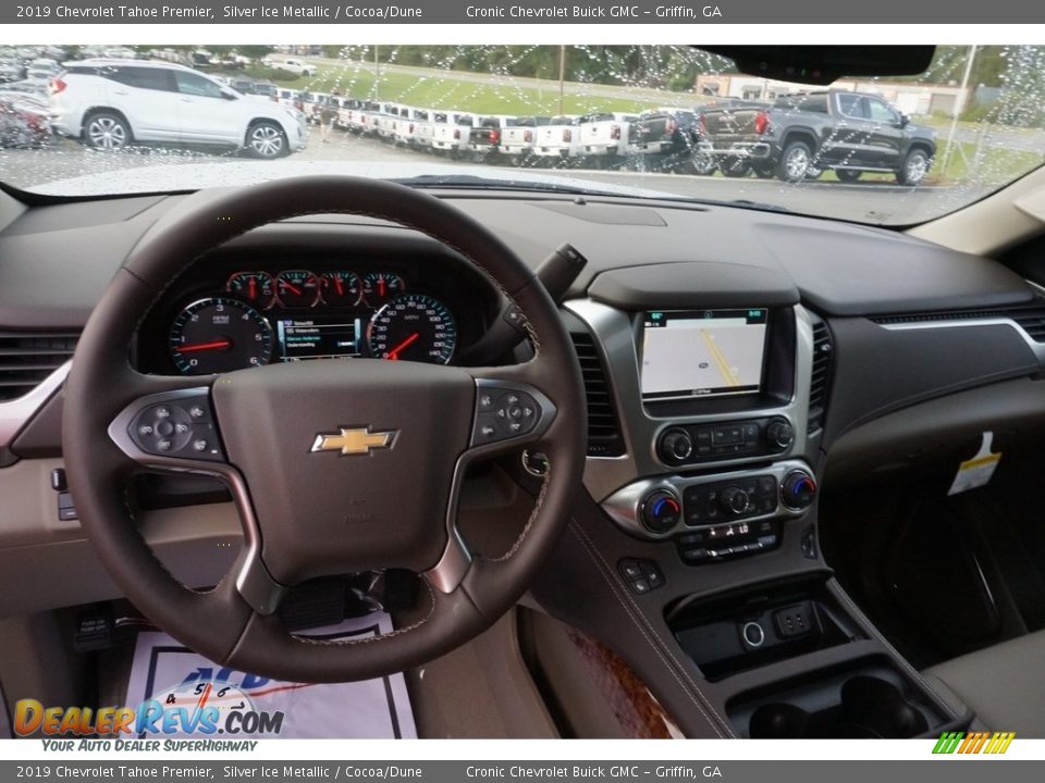 2019 Chevrolet Tahoe Premier Silver Ice Metallic / Cocoa/Dune Photo #5