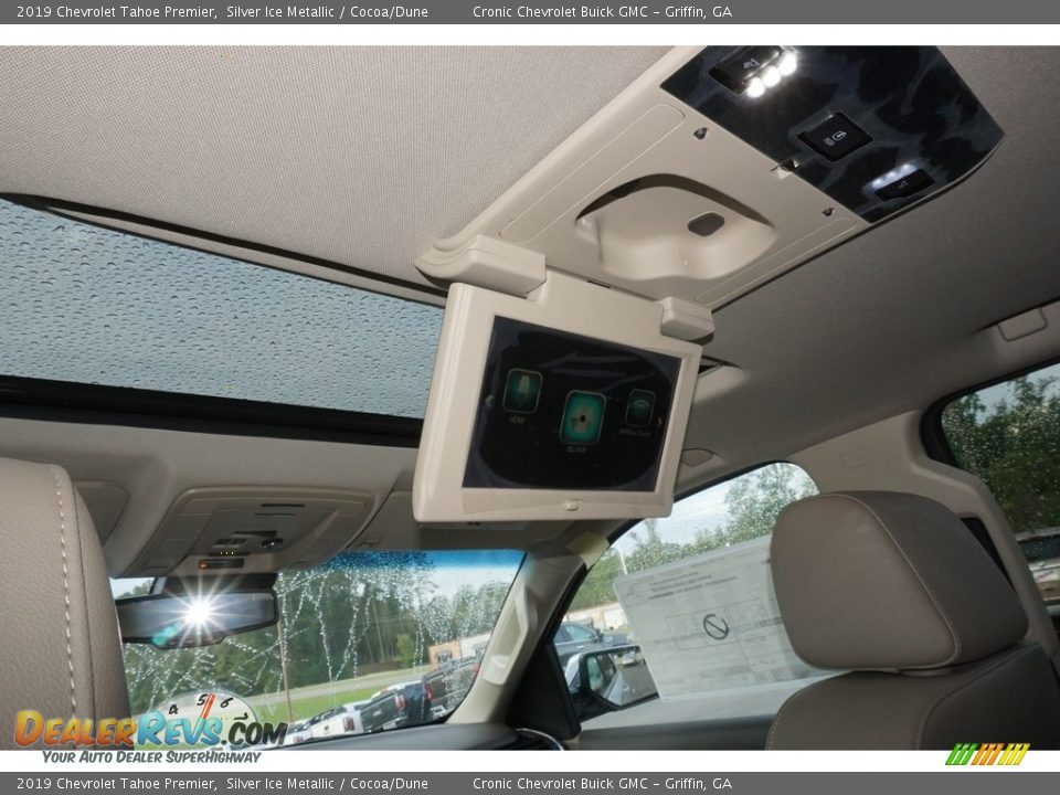 2019 Chevrolet Tahoe Premier Silver Ice Metallic / Cocoa/Dune Photo #6
