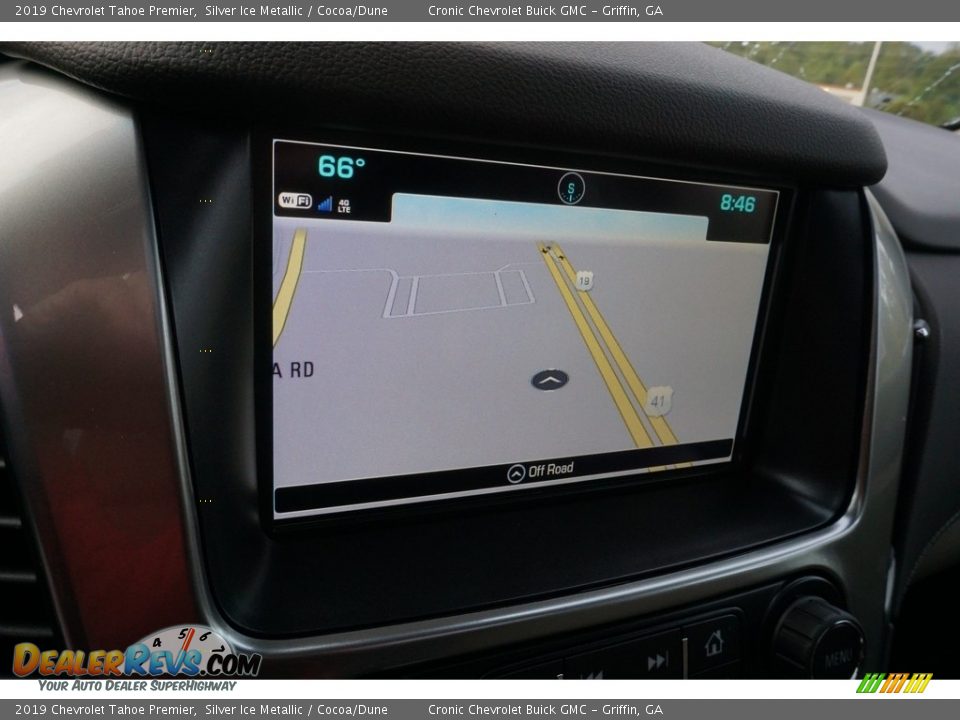 2019 Chevrolet Tahoe Premier Silver Ice Metallic / Cocoa/Dune Photo #8