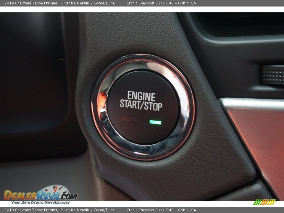 2019 Chevrolet Tahoe Premier Silver Ice Metallic / Cocoa/Dune Photo #9
